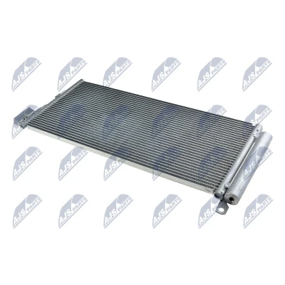 Immagine di NTY CCS FT 018 Condensatore con essiccatore Alluminio 660mm FIAT: Linea