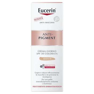 Immagine di Eucerin Anti Pigment Crema giorno SPF30 Colorata antimacchie Colore Medio 30 ml