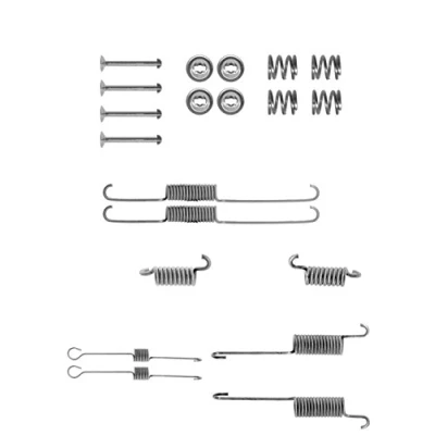 Immagine di DELPHI LY1039 Kit accessori, Ganasce freno FORD: Sierra Mk2 Sedan