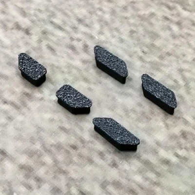 Immagine di ULEIVA Tasti di ricambio 5 X Bottone Nero Compatibile con Garmin Edge 520 Button GPS Ciclocomputer (nero)