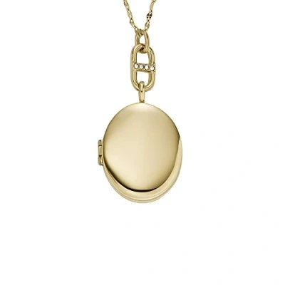 Immagine di Fossil Collana, Donna, Taglia: One Size, Goud