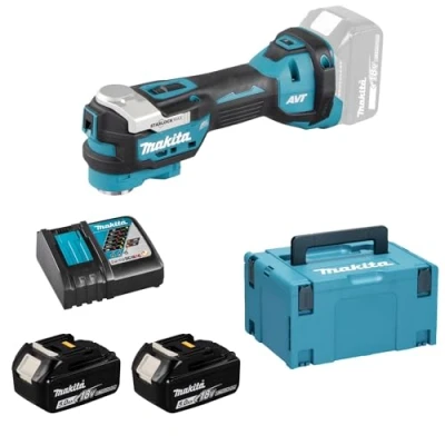 Immagine di Strumento multifunzione 18 V LXT (2 x 5,0 Ah) in MAKPAC MAKITA DTM52RTJX1