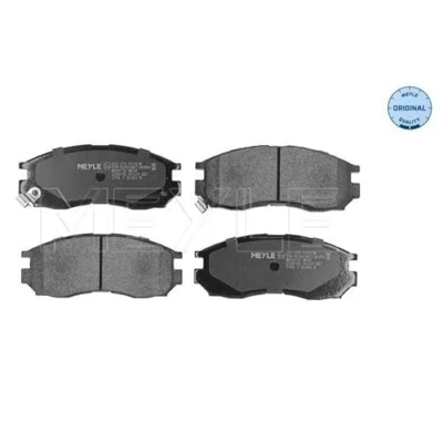 Immagine di MEYLE 025 216 4716/W Kit pastiglie freno ORIGINAL Quality Assale anteriore con segnalatore acustico usura lamierino anticigolío