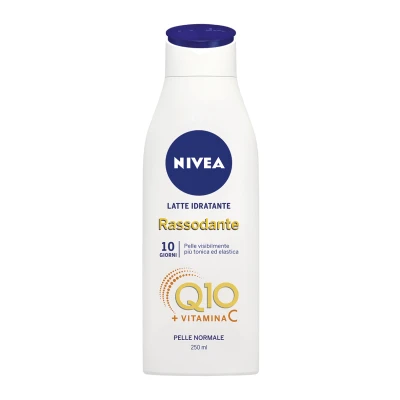 Immagine di NIVEA Q10 Crema corpo idratante rassodante 250 ml, con Coenzima Puro e Vitamina C, 48h per pelli normali una pelle più tonica ed elastica
