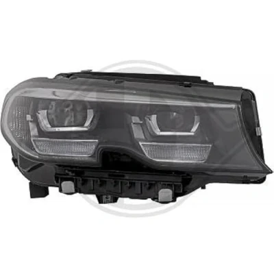 Immagine di DIEDERICHS 1219980 fari Dx LED con luce guida diurna (LED) per veicolo circolazione motore regolazione assetto