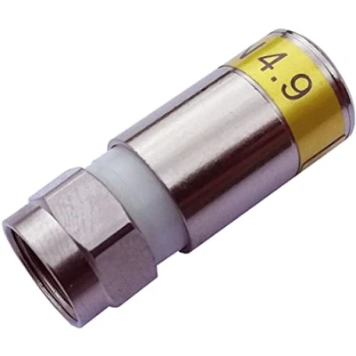 Immagine di Cabelcon, spina di compressione, colore giallo, F 56 CX3 4.9, 10 pezzi