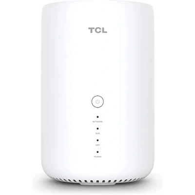Immagine di TCL Mobile LinkHub HH130VM Home Station Router 4G, LTE (CAT 13), Dual Band, Gigabit, Supporto SIM Card, Standard 3CA, WiFi AC, Hotspot fino a 64 utenti, Bianco