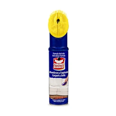 Immagine di Omino Bianco Prodotto Specifico per Tappeti e Divani, Pulitore Detergente Tessuti con Formula Antiodore, 300 ml