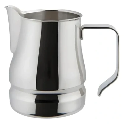 Immagine di ILSA Lattiera Evolution per Cappuccino e Latte Art, Acciaio Inox 18/10, Tazze 9, Capacità 75 cl