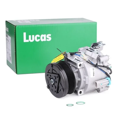 Immagine di LUCAS ACP01093 Compressore Aria Condizionata PAG 46 YF R 134a, 1234yf con guarnizioni OPEL: Adam