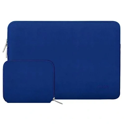 Immagine di MOSISO Laptop Custodia PC Portatil Compatibile con MacBook Air/PRO,13 13,3 Pollici Notebook,Compatibile PRO 14 M3 M2 M1 Max 2024 2021,Neoprene Borsa Piccolo Case, Blu Reale