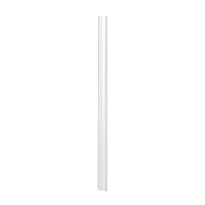 Immagine di Durable 290019 Dorsino rilegafogli, lunghezza 297 mm, capacità 30 fogli, dorso 3 larghezza 13 trasparente, confezione da 100 pezzi