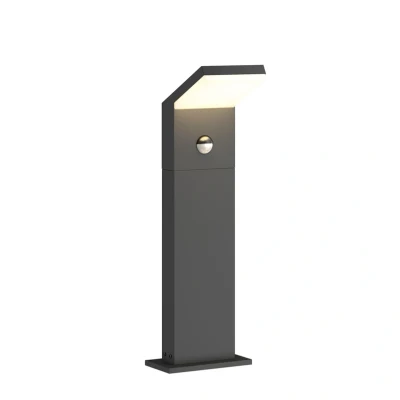 Immagine di Arcchio Lampione a LED Yolena, sensore, 60 cm, antracite