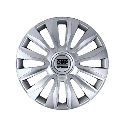 Immagine di OMP SPEED SET 4 COPRICERCHI MOD. MAGNUM ARGENTO 16 POLLICI