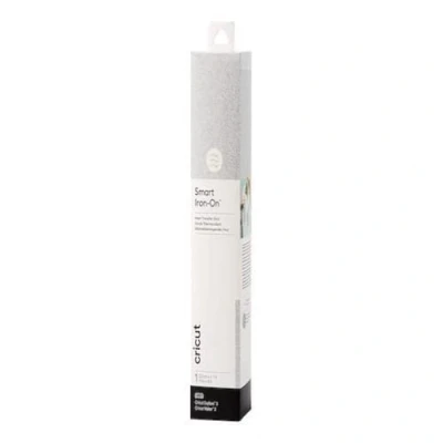 Immagine di Cricut Smart Iron On™ Pellicola Larghezza di taglio 33 cm Effetto glitter, Argento