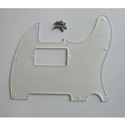 Immagine di Kaish, battipenna per chitarra trasparente e antigraffio, adatto Fender Telecaster con Humbucker