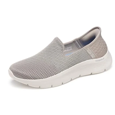 Immagine di Skechers Handfree Slip ins Go Walk Flex Relish da Donna, Scarpe Ginnastica, Blu Tortora, 37.5 EU