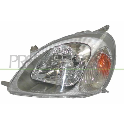 Immagine di PRASCO TY3204824 fari Sx H4 bianco per veicolo circolazione Dx con motore elettrico regolazione assetto TOYOTA: Yaris I Hatchback