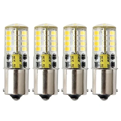 Immagine di HRYSPN P21w Bs15s 1156 LED Lampadina 12v, 5W Bianco Freddo 6000K，per interni RV Turn Luce, di Segnale, Retromarcia, Fanale Posteriore. (4 Pz)