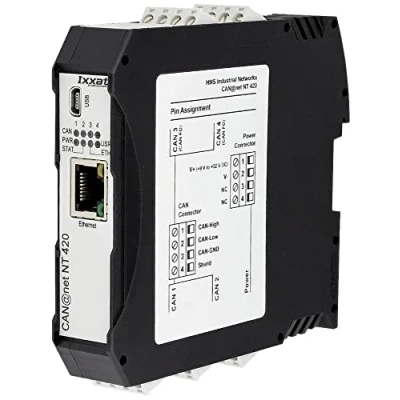 Immagine di Ixxat 1.01.0332.10000 CAN@net NT 100 Convertitore CAN 24 V/DC 1 pz.