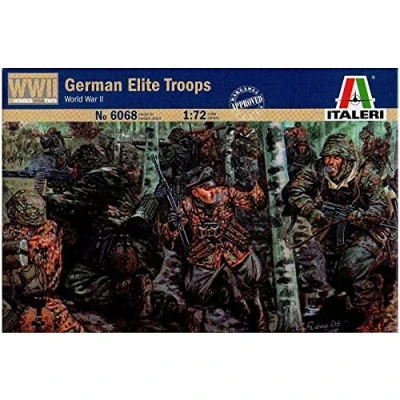 Immagine di Italeri 6068 WWII German Elite Troops Scala 1:72