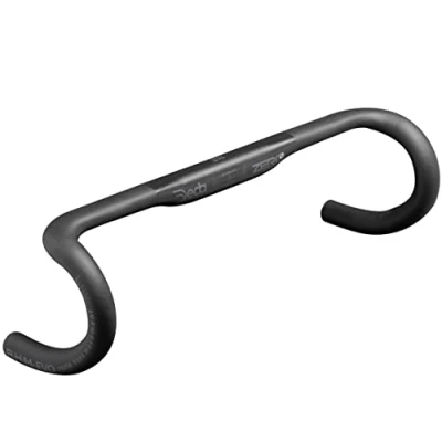 Immagine di Deda Elementi Manubrio Zero2 DCR RHM Evo Drop POB (lucido su nero), 44 cm