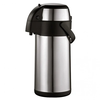 Immagine di Axentia 116710 Dispenser Termico con rubinetto, Acciaio Inox, 3 litri, Argento/Nero, 35 x 15 cm
