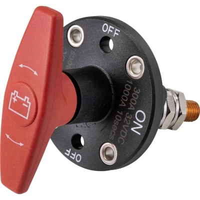 Immagine di TRU COMPONENTS TC 9075596 Interruttore batteria per auto 32 V/DC 300 A 1 x Off / On Permanente IP67 pz.