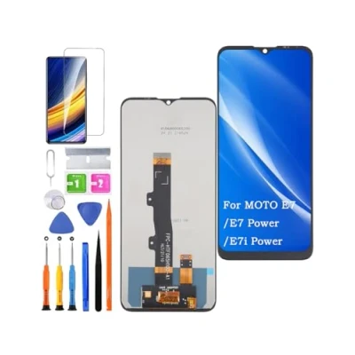 Immagine di HLYGZX Display originale di ricambio per Motorola Moto E7 Power LCD, / E7i Touch Digitizer Assembly Kit parti riparazione
