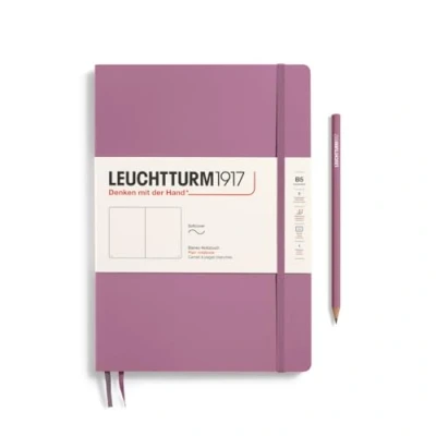 Immagine di LEUCHTTURM1917 372363 Taccuini Composition B5, Copertina morbida, 123 pagine numerate, Dusty Rose, Bianco