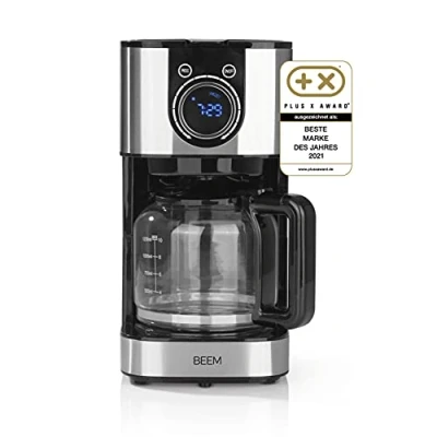 Immagine di BEEM FRESH AROMA SWITCH caffettiera a filtro vetro Con brocca di da 1,25 l Elegante rotella controllo per un facile utilizzo timer 24 ore una programmazione ottimale