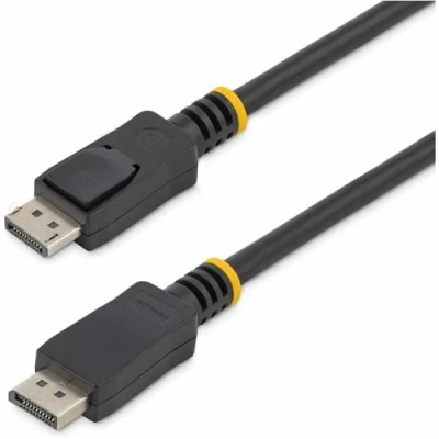 Immagine di StarTech.com Cavo DisplayPort 1.2 da 50 cm Certificato VESA 4K x 2K Ultra HD Video DP/DP per Monitor Video/Display DP Slim con Connettori a scatto (DISPL50CM)