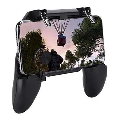 Immagine di controller di gioco mobile, mobile per gamepad portatile L1R1, con joystick trigger universale PUBG