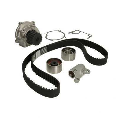 Immagine di HEPU PK75334 Pompa Acqua + Kit Cinghia Distribuzione con ammortizzatore serraggio, Rullo tenditore 150 MAZDA: 6 SW, 5, 3 Hatchback