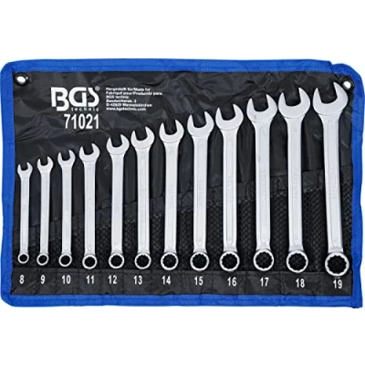 Immagine di BGS 71021 Set di chiavi combinate 8 19 mm 12 pz.