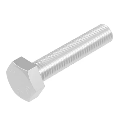 Immagine di SECCARO Viti a testa esagonale, M12 x 60 mm, in acciaio inox V2A VA A2, DIN 933/ISO 4017, esagonali esterni, 20 pezzi