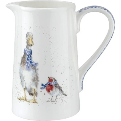 Immagine di Portmeirion Wrendale Brocca (Duck &amp; Robin), Bone China, Multicolore, 0,5 l