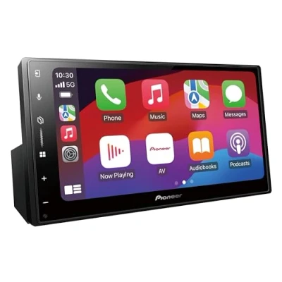 Immagine di Pioneer SPH DA77DAB AN Media center 2DIN, pannello touch capacitivo da 6,8&quot;, con Wi Fi, Bluetooth, Apple CarPlay, Android Auto e DAB+, equalizzatore grafico a 13 bande, include antenna DAB