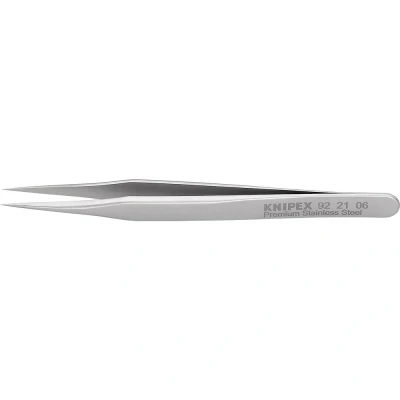 Immagine di Knipex 92 21 06 Pinzetta di precisione 1 pezzo Acuminate, fini, extra sottili 80 mm