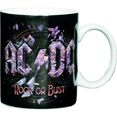 Immagine di Rock AC/DC Or Bust Tazza da caffè design originale concesso su licenza