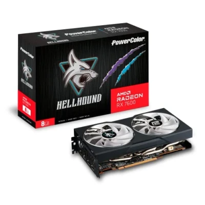 Immagine di VGA PowerColor Radeon Hellhound RX 7600 8GB GDDR6
