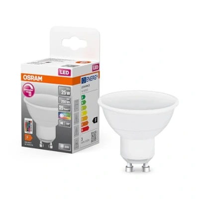 Immagine di OSRAM 4058075445970 LED (monocolore) ERP F (A G) GU10 Riflettore 2.9 W = 25 Bianco caldo (Ø x L) 50 mm 56 1 pz.