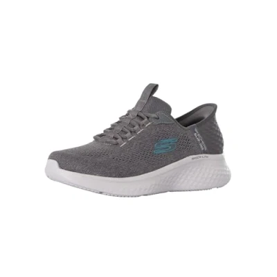 Immagine di Skechers Skech Lite PRO, Sneaker Uomo, Bordo Blu a Rete Carbone, 39 EU
