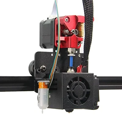 Immagine di Befenybay Upgrade Direct Dual Gear Extruder Support Kit Easy Print Filamento flessibile per Creality Ender 5/Ender 5 Pro/Ender Plus stampante 3D (piastra + Gear)