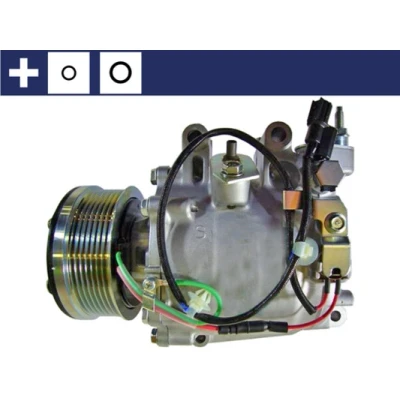 Immagine di MAHLE ORIGINAL ACP 115 000S Compressore Aria Condizionata TRSE07 12 PAG 46 R 134a con anello tenuta HONDA: CIVIC 8 Hatchback, FR V