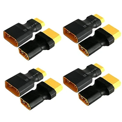 Immagine di 4 coppie Nessun cavo XT90 maschio femmina a XT60 connettore adattatore