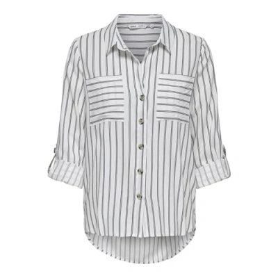 Immagine di ONLY Onlyasmin Shirt Camicia, Donna, Taglia: Large, Cloud dancer