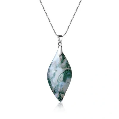Immagine di COAI Collana da Donna con Ciondolo di Pietra Dura Semipreziosa e Catenina in Argento 925