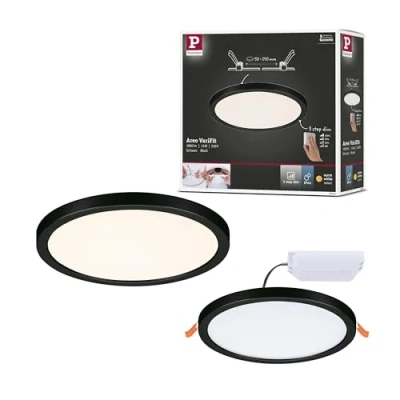 Immagine di Paulmann 79964 Areo VariFit Lampada LED da incasso (monocolore) 13 W Nero