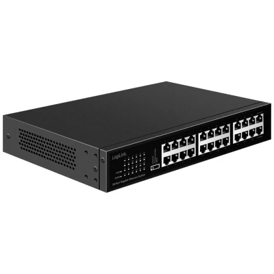 Immagine di LogiLink NS1324 Switch di rete da 19 24 Porte 48 Gbit/s